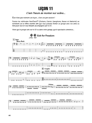 Fast Track Basse 1 - Neely B. / Schroedl J. - Partition - Guitare